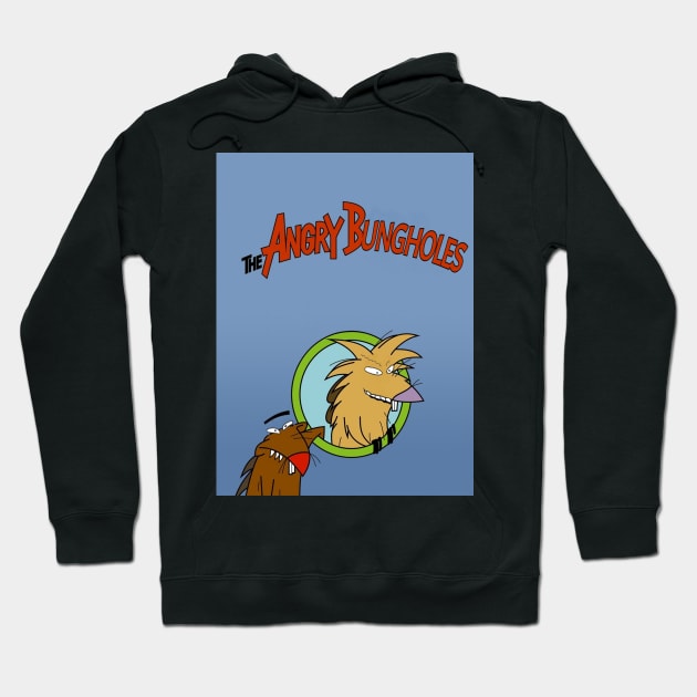 The Angry Bungholes Hoodie by Unsanctioned Goods